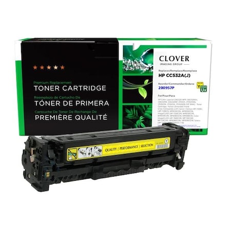 Clover Imaging Group Imaging Remanufactured Extended Yield Yellow Toner Cartridge 200957P